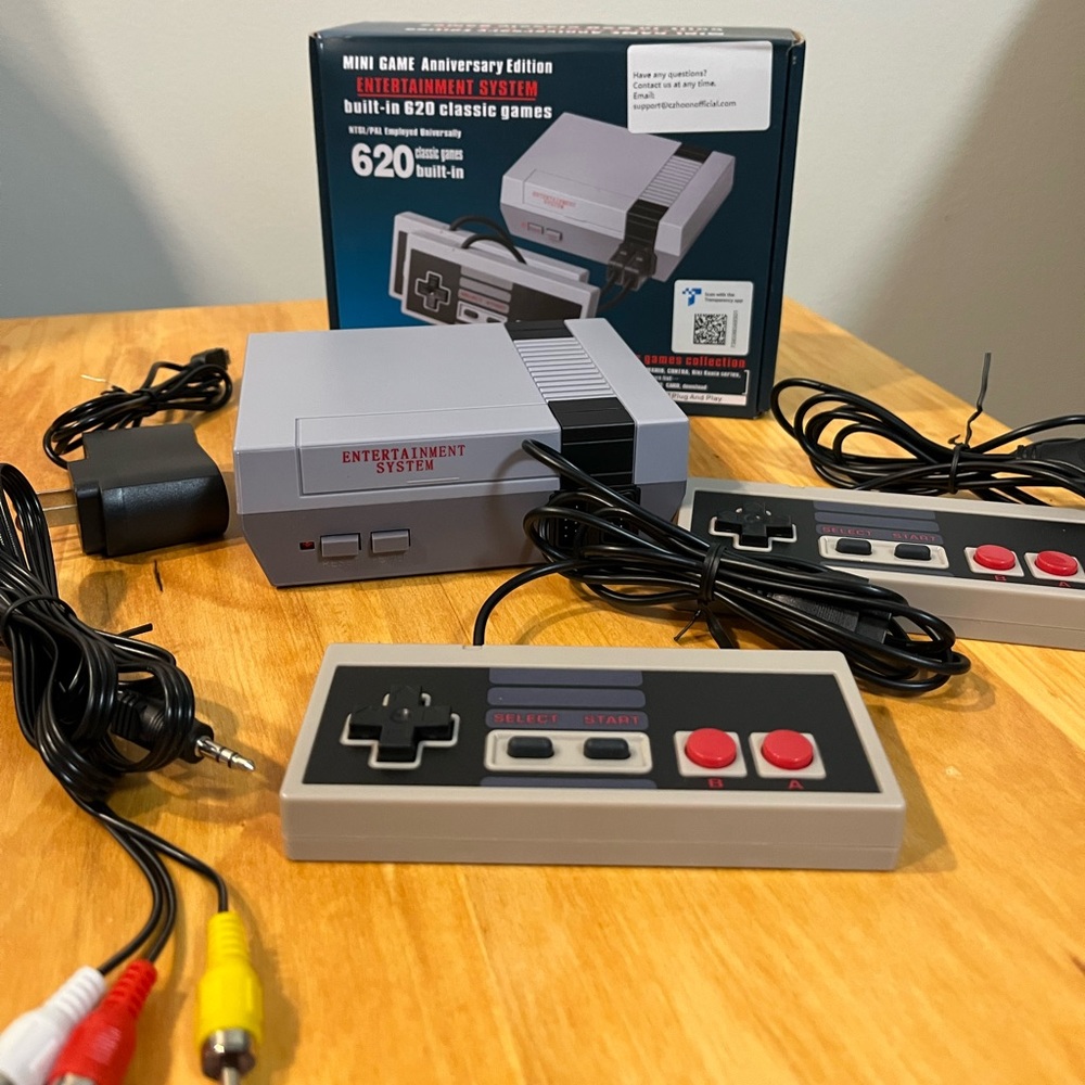 Retro Video Game Console Preloaded Mini Game Anniversary Edition
